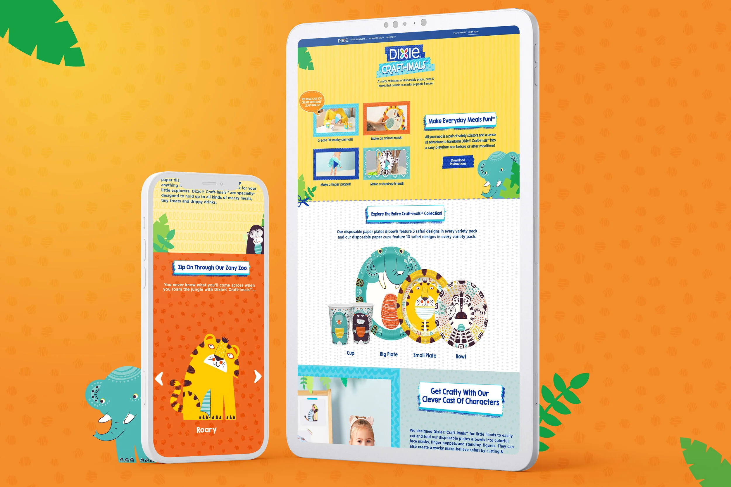 Dixie Craft-imals | Web Design