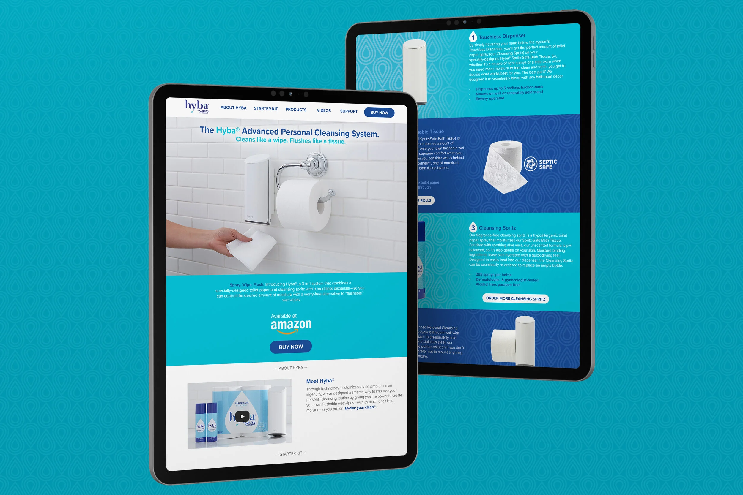 Hyba | Web Design & Social Storyboards