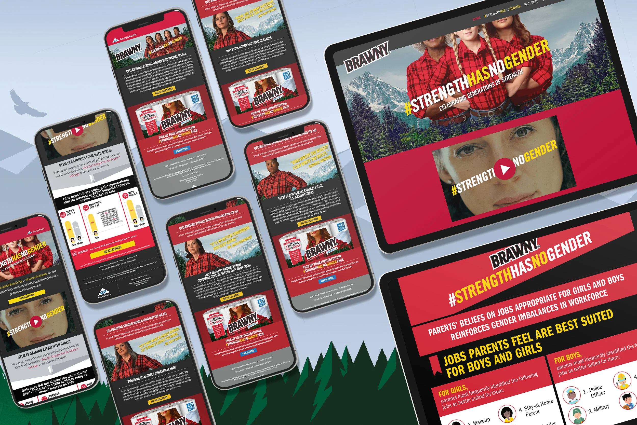 Brawny's Strength Has No Gender